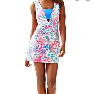Lilly Pulitzer cut-out dress